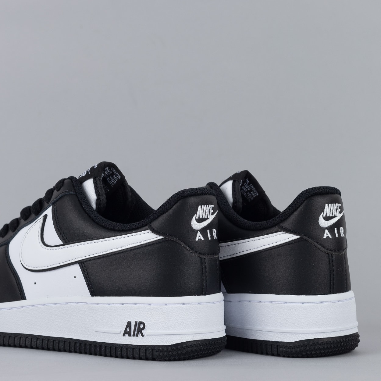 Nike air discount black swoosh