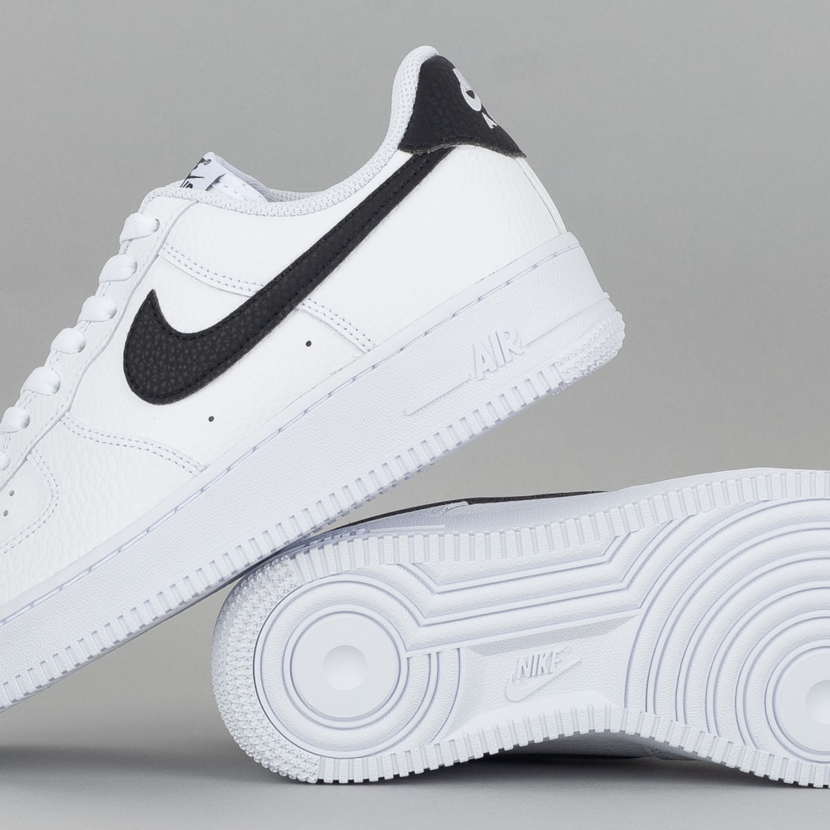 Air Force Tenis Preto Solado Branco Tênis Nike Air Force 07 White