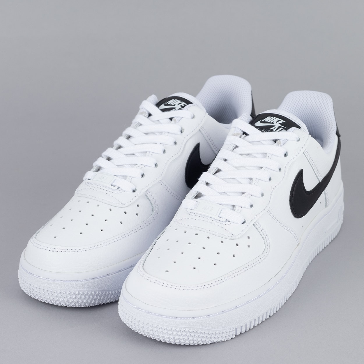 Nike air force 1 sale junior white with black tick