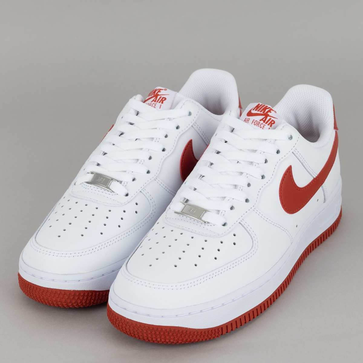 Tênis Nike Air Force 07 White Dragon Red FJ4146-106