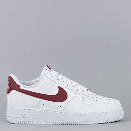 Tenis Nike Air Force 1 07 White Team Red CZ0326-100