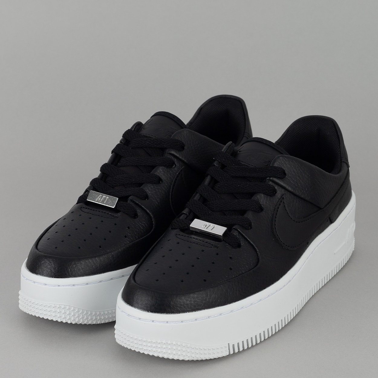 Nike w af1 sage low black best sale