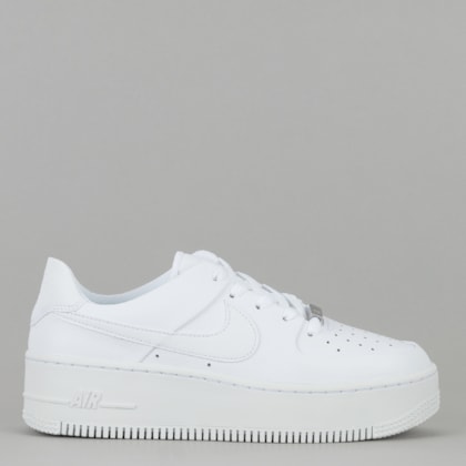 Tênis Nike Air Force 1 Sage Low White White AR5339-100