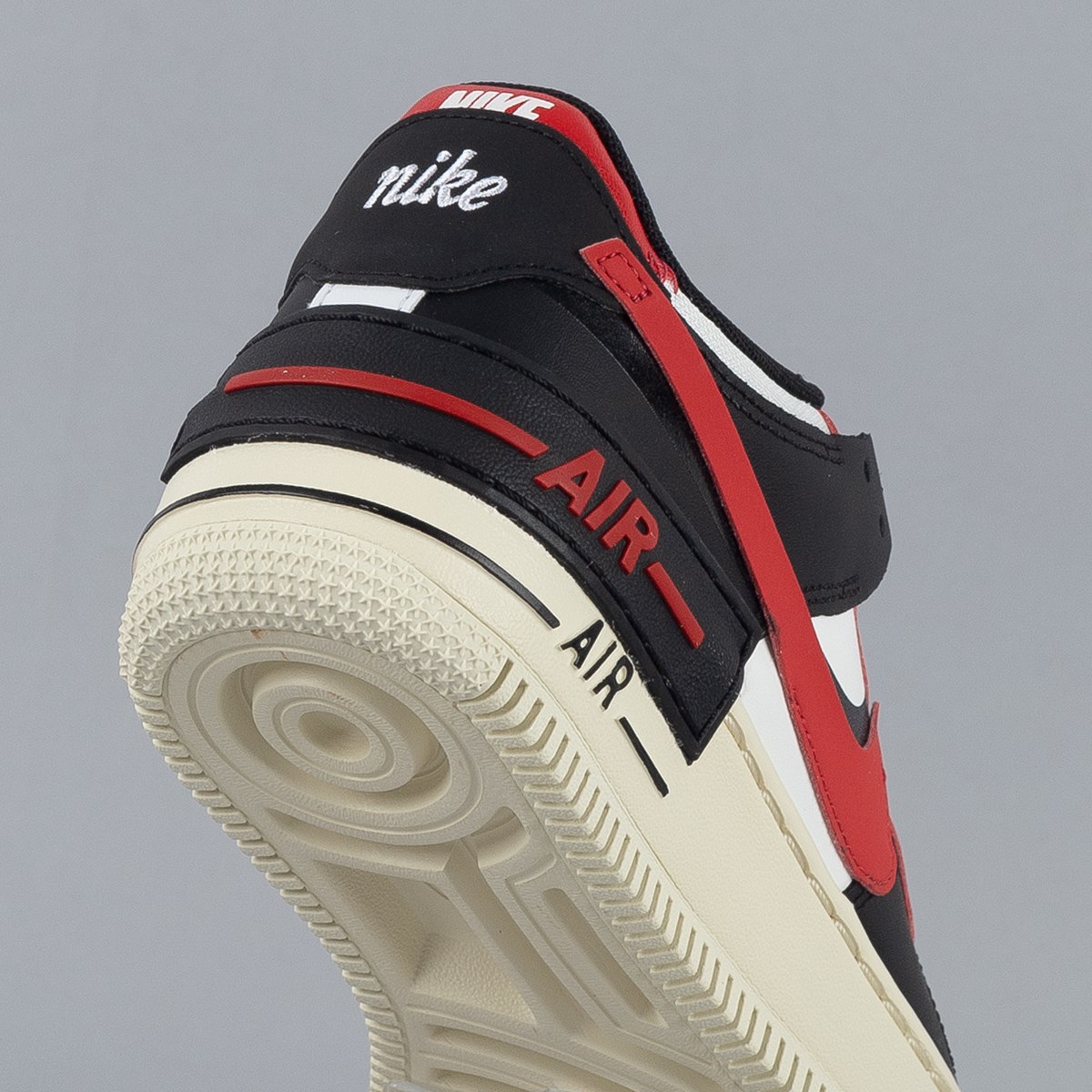 Nike Air Force 1 Shadow Black University Red DR7883-102 Release