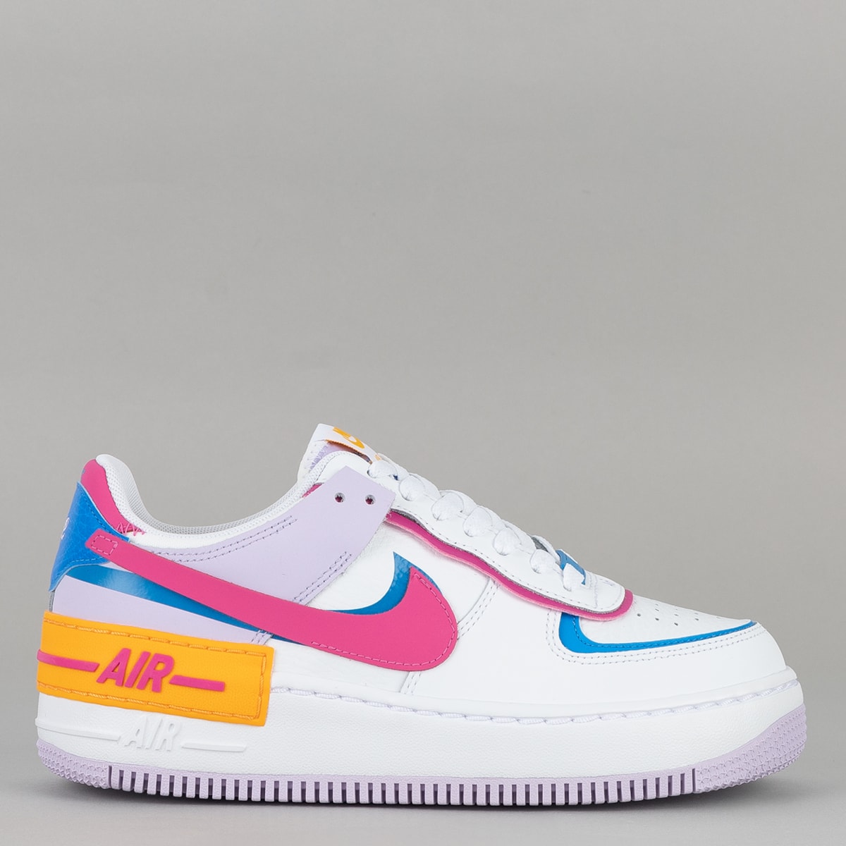 Tênis Nike Air Force Shadow White Alchemy Pink HF5064-100