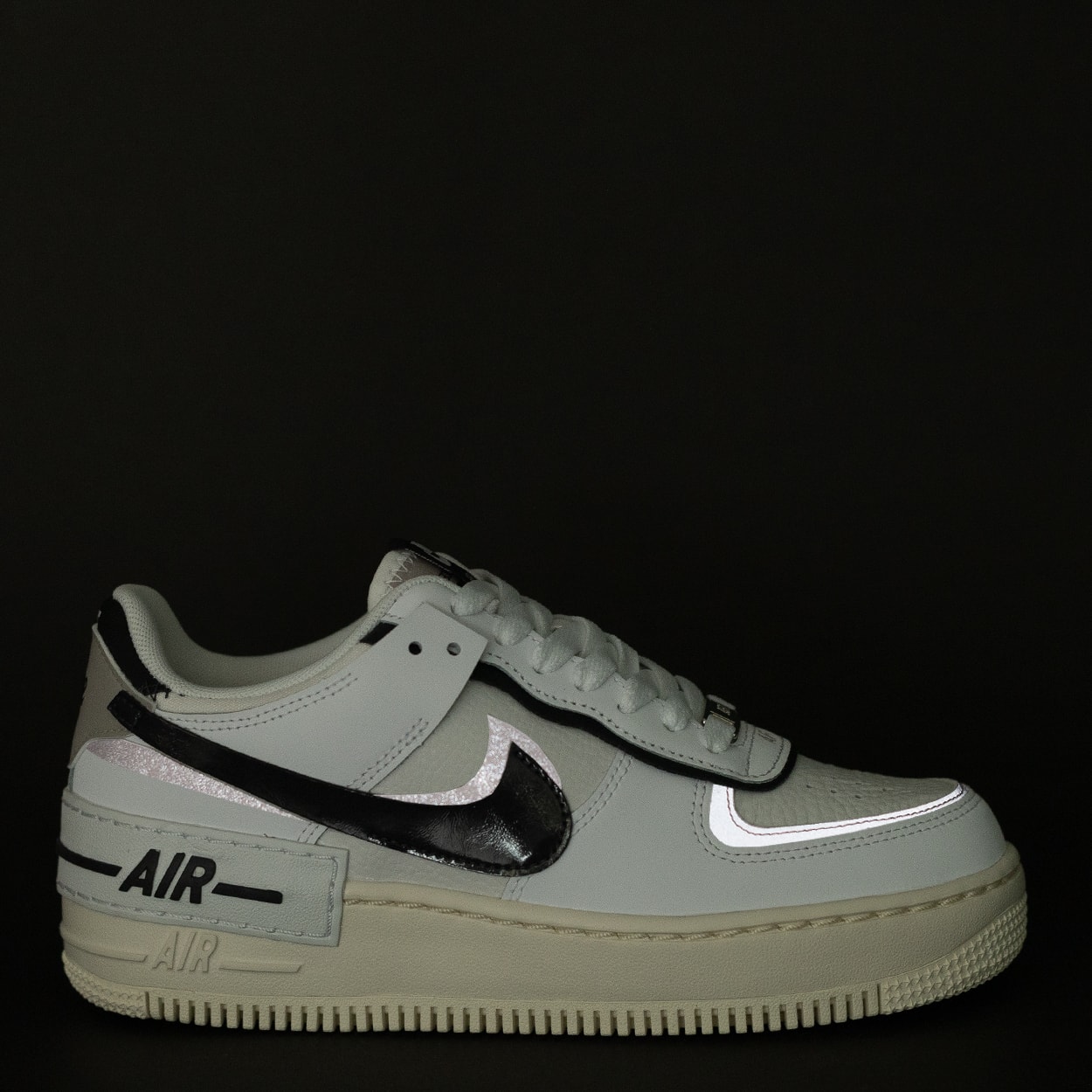 新品 Nike ナイキ Air Force 1 DZ1847-110 23.0 Nike Tênis feminino Air Force 1 Shadow (DZ1847-110, branco