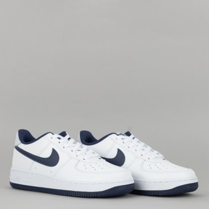 Tênis Nike Air Force 1 White Midnight Navy FV5948-104