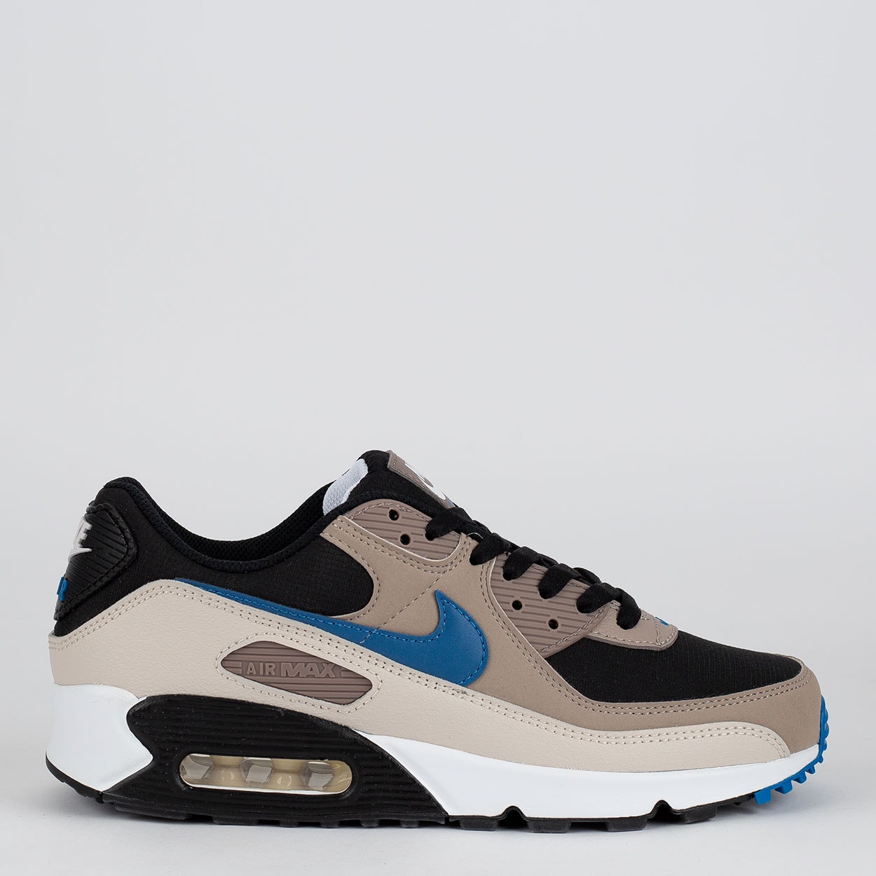 tenis air max 90 branco e preto