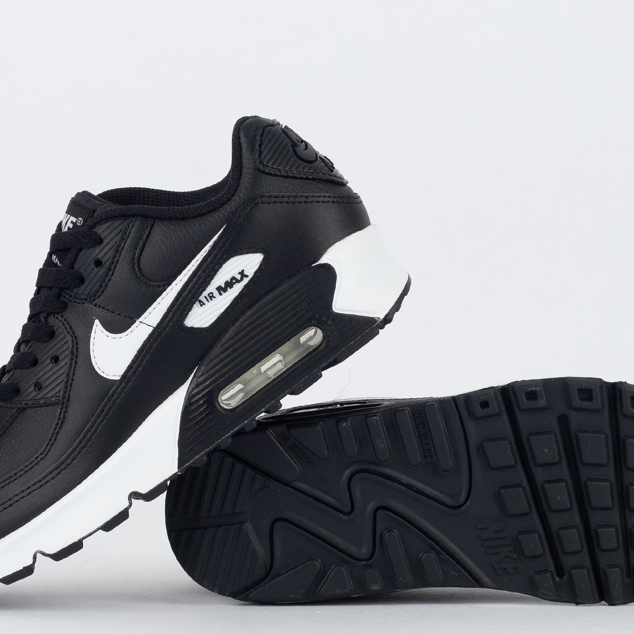 nike air max 90 ltr gs black