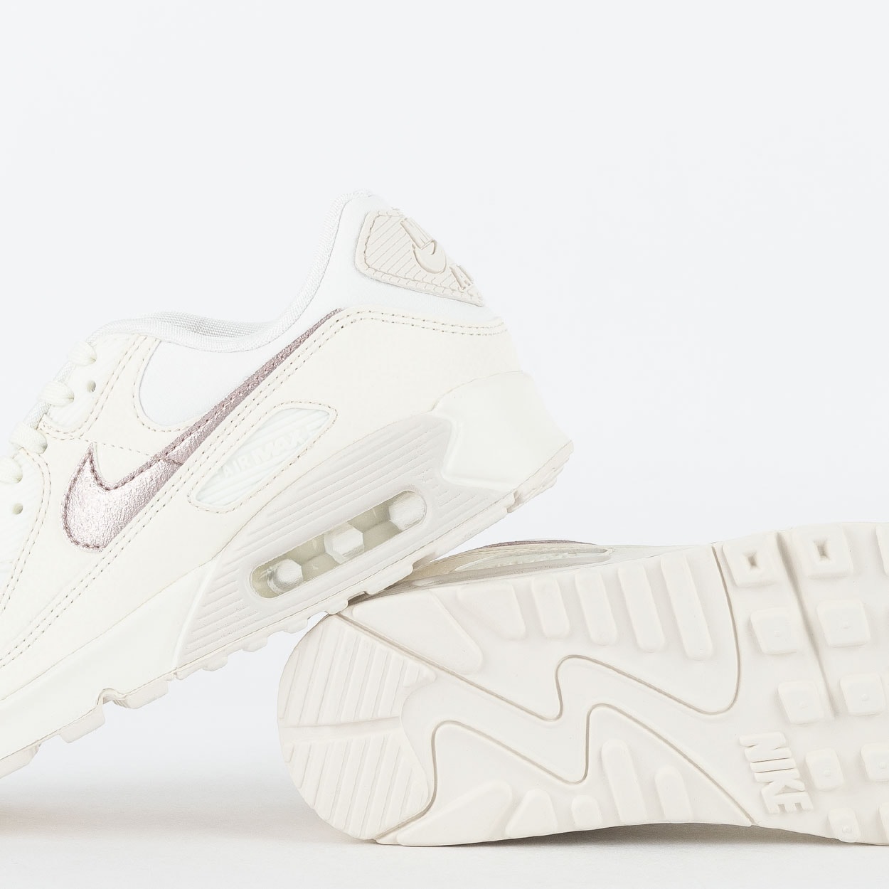 Air max 90 2024 rosa e bege