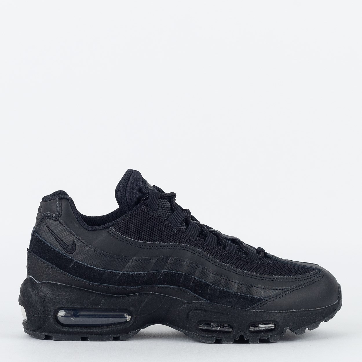 Tenis nike air max 95 preto hot sale e branco