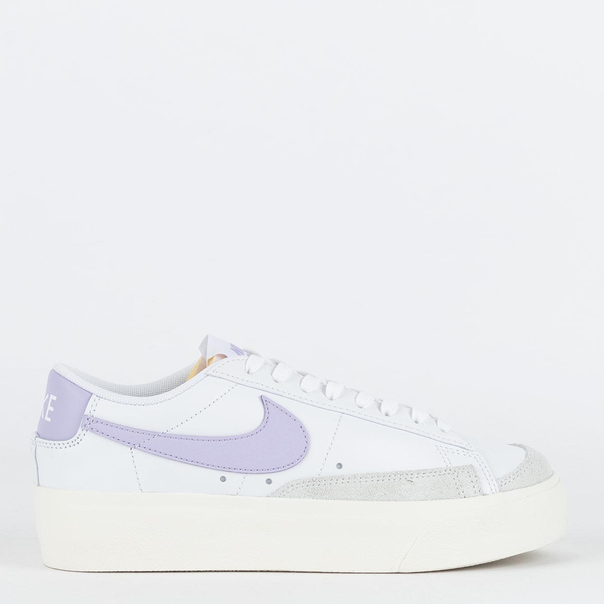 Tênis Nike Blazer Low Platform White Lilac DJ0292-114