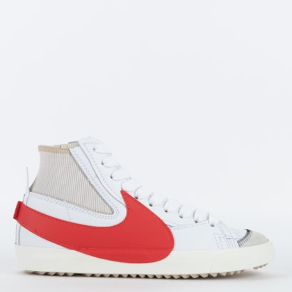 Tênis Nike Blazer Mid 77 Jumbo White Habanero Red DD3111-102