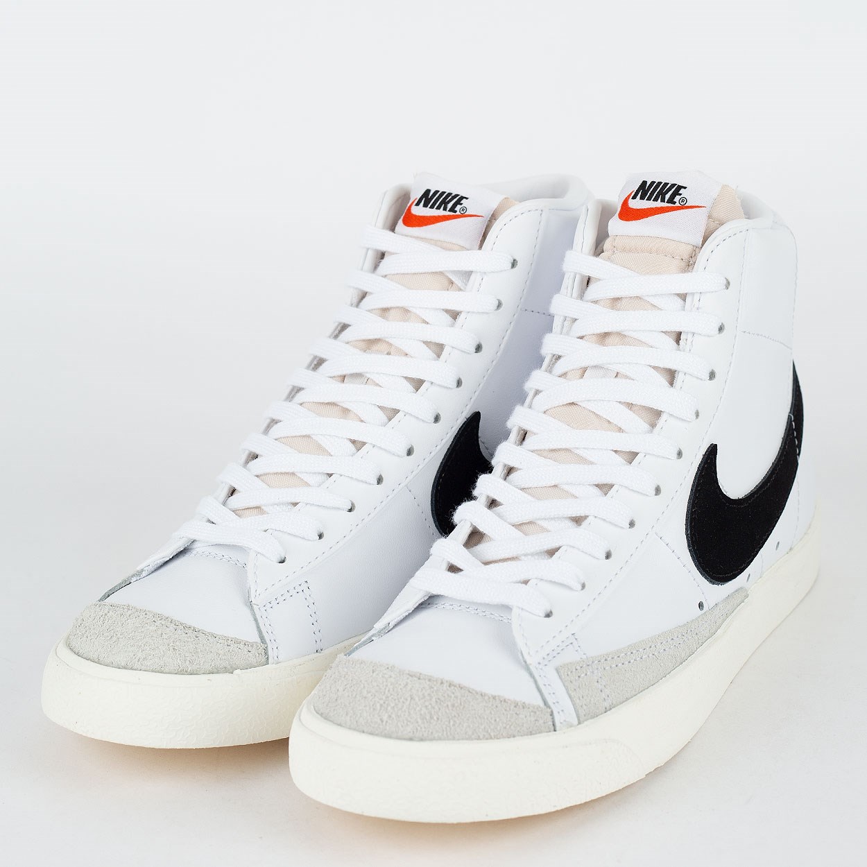 nike mid blazer 77 white and black