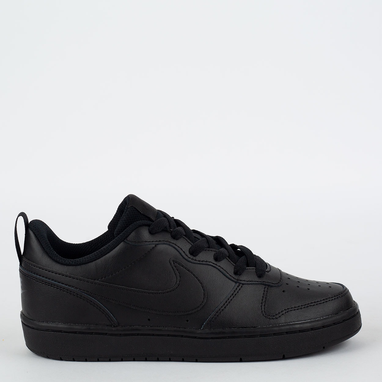 Nike men's court borough low black store casual shoes