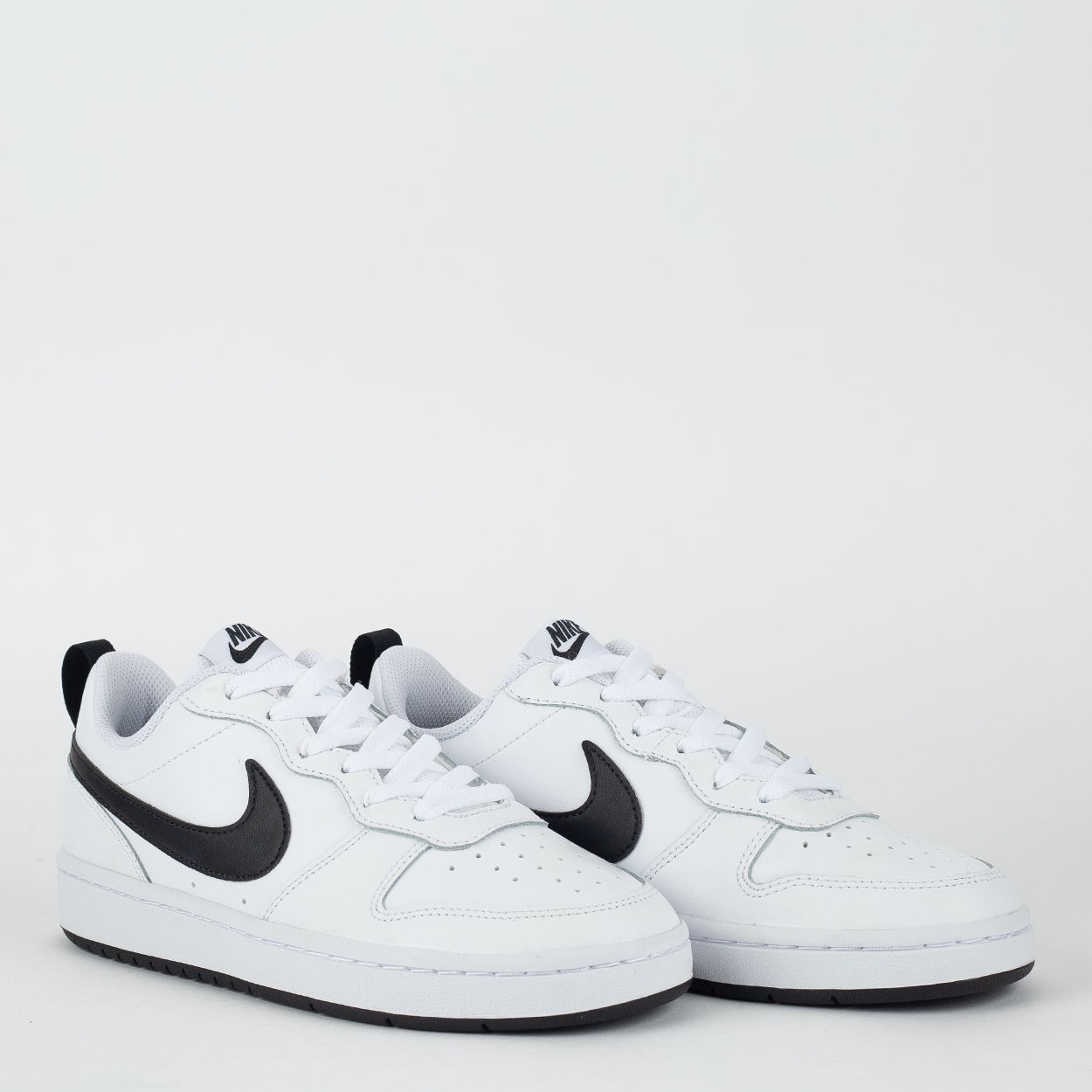 nike court borough low 2 black and white