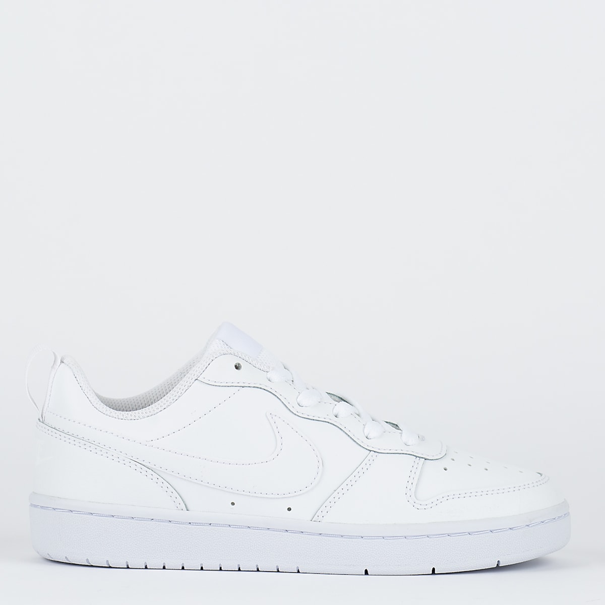 tênis nike court borough low 2 white white bq5448 100