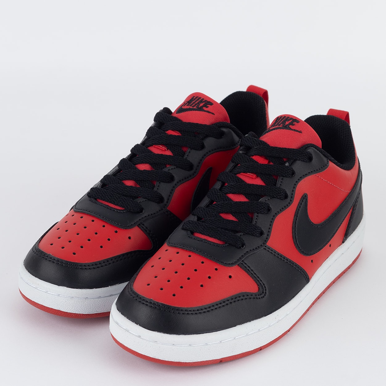 nike court borough low 2 vermelho