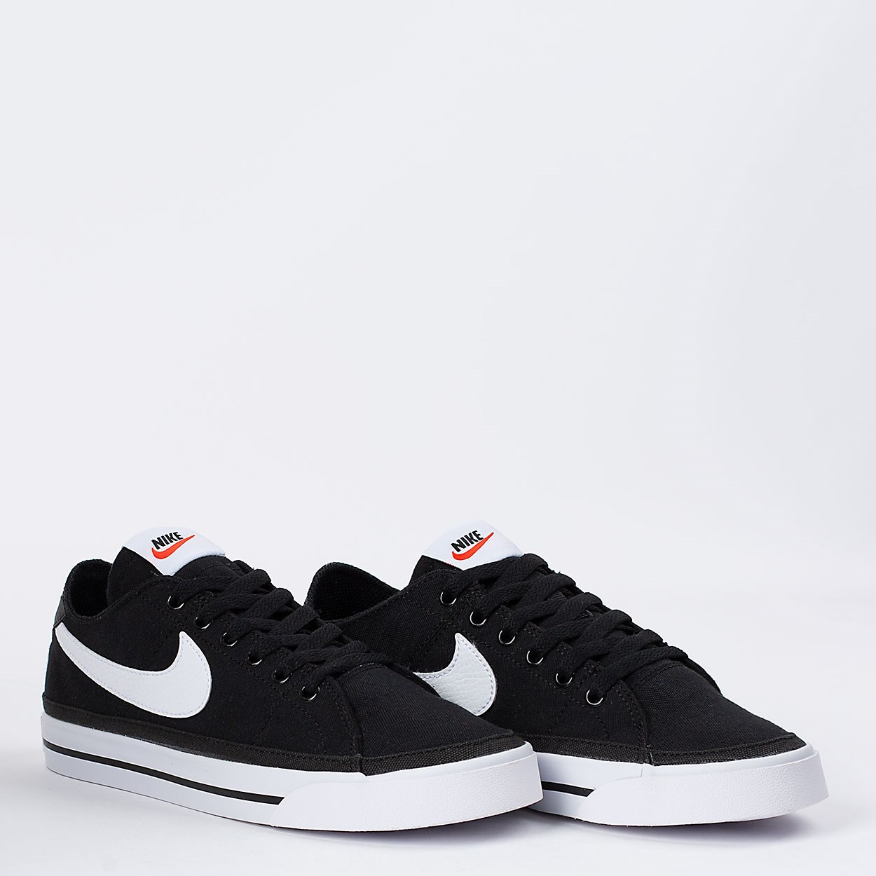 nike preto cano baixo