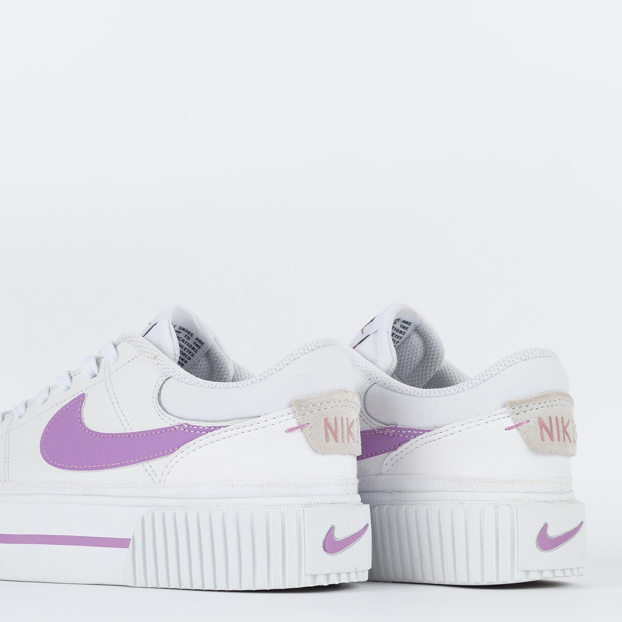 Tênis Nike Court Legacy Lift White Rush Fuschia DM7590-103