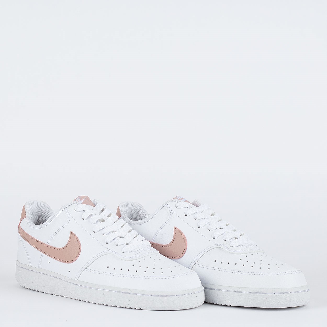 nike court vision low white pink