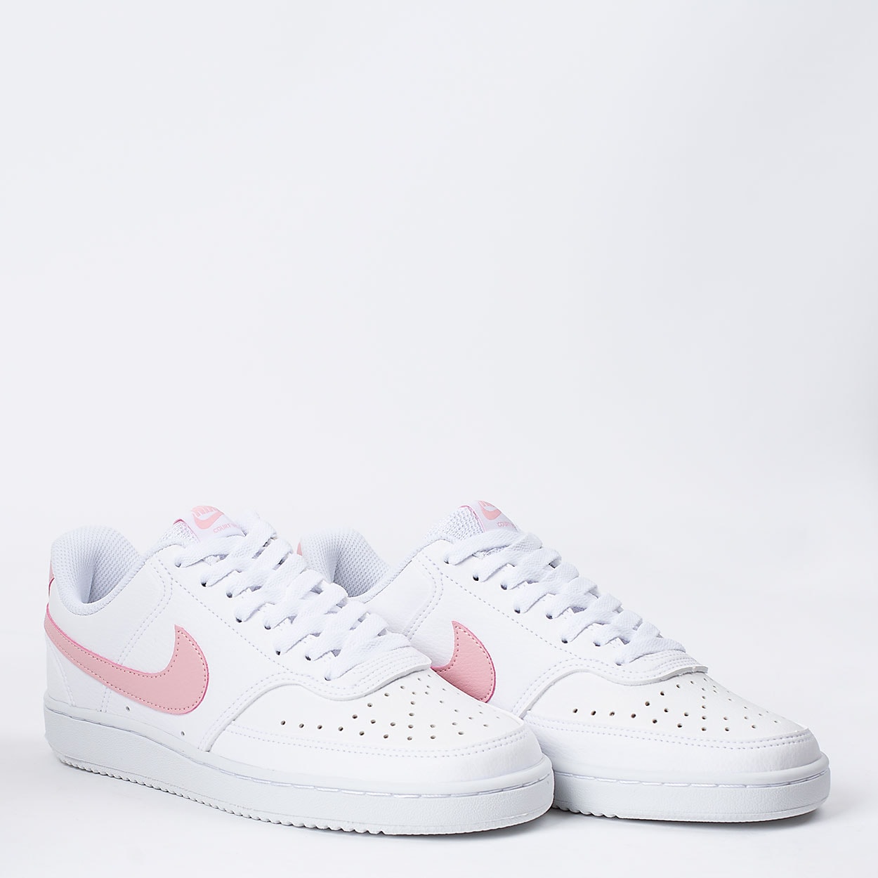 nike court vision low white pink