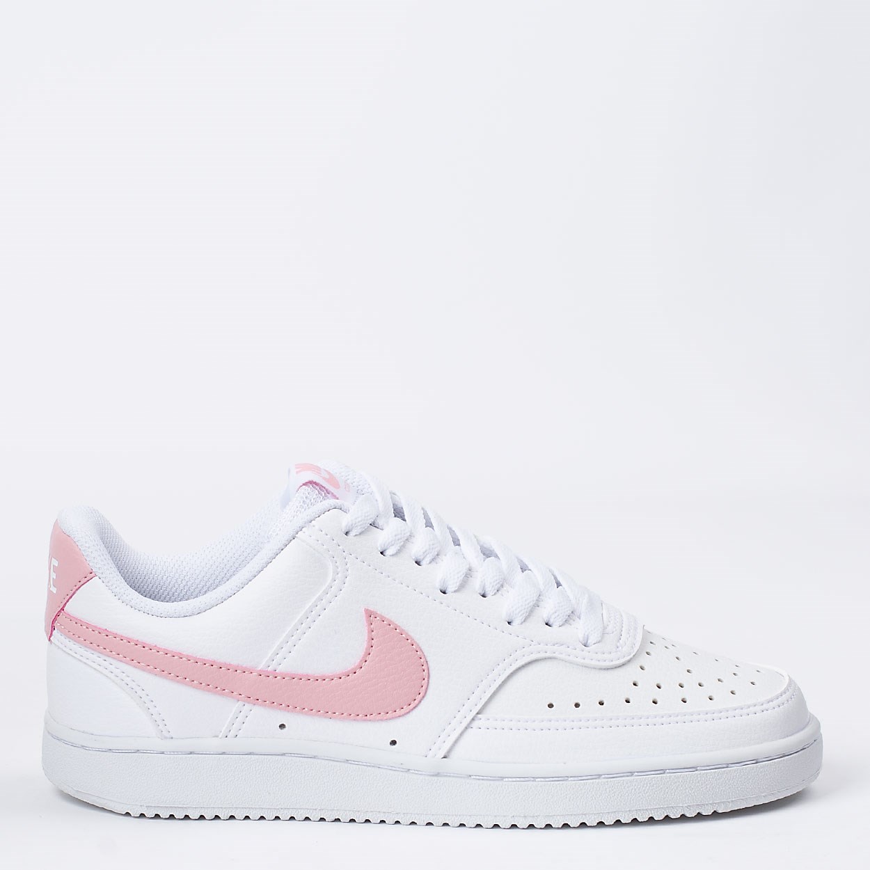 nike court vision low white pink