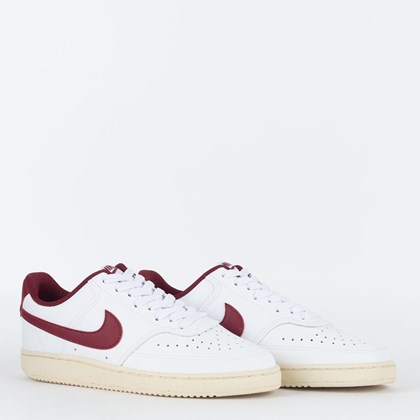 Tênis Nike Court Vision Low White Team Red DH3158-106
