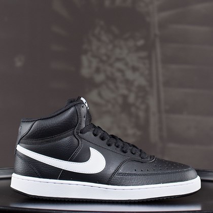 Tênis Nike Court Vision Mid Black White CD5466-001