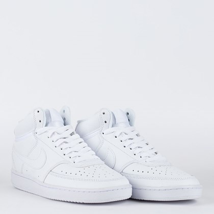 Tênis Nike Court Vision Mid White White CD5436-100