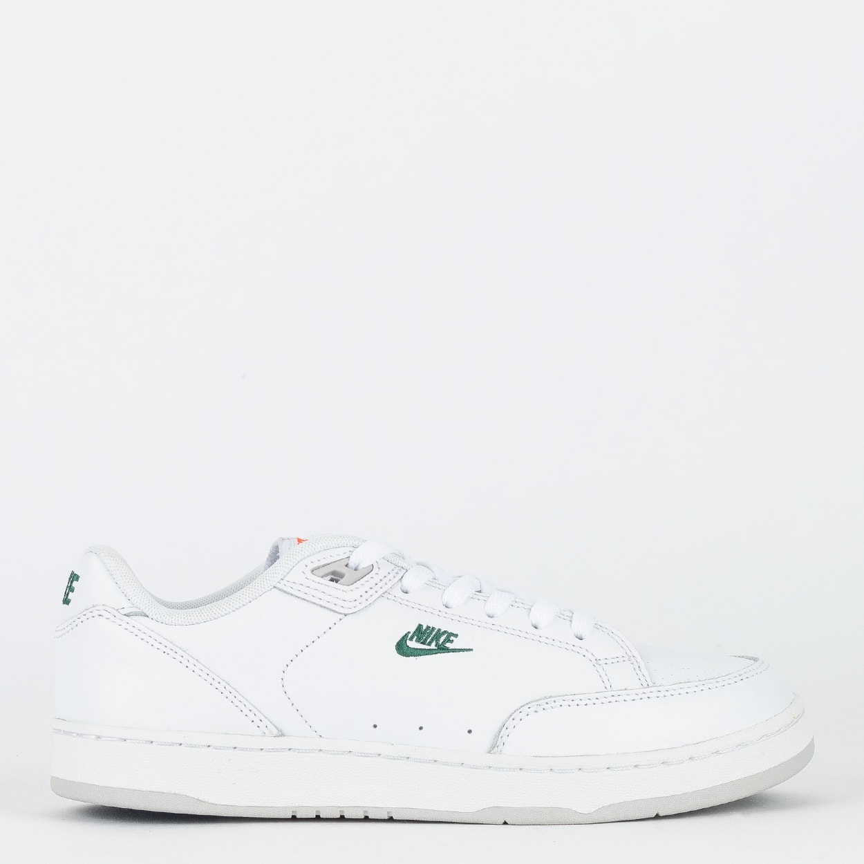 Tênis Nike Grandstand II Premium White Dark Cypress AA8005-100