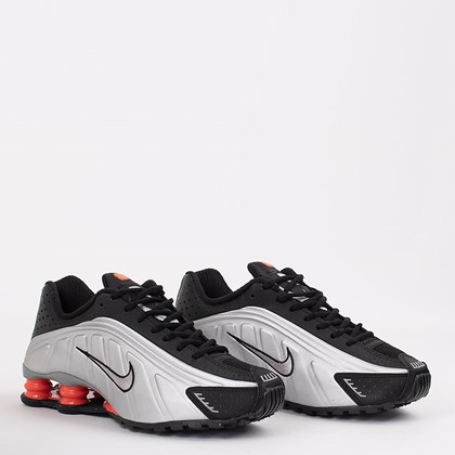 Tênis Nike Shox R4 Preto Prata 104265-058