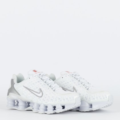 Tênis Nike Shox TL White White AR3566-100