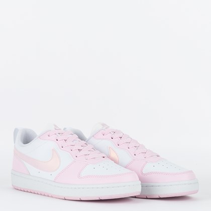 Tênis Nike W Court Borough Low Recraft White Pink DV5456-105