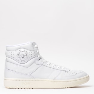 Tênis Pony City Wings Hi Leather Branco Branco PO301256 Tênis Pony City Wings Hi Leather Branco Branco PO301256