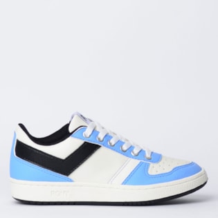 Tênis Pony City Wings Ox Mini Relax Azul Branco Preto PO2591138 Tênis Pony City Wings Ox Mini Relax Azul Branco Preto PO2591138