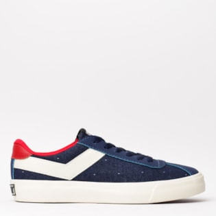 Tênis Pony Jumpshot Ox Nobuck Jeans Marinho Marinho PO232003 Tênis Pony Jumpshot Ox Nobuck Jeans Marinho Marinho PO232003