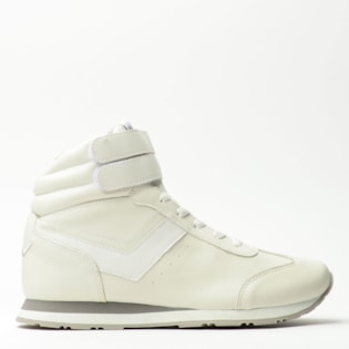 Tênis Pony Mid Town New Pele Branco PO213002 Tênis Pony Mid Town New Pele Branco PO213002