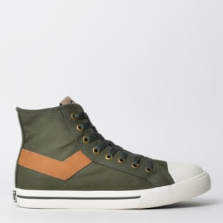 Tênis Pony Shooter Hi Canvas Verde Kombu PO101030 Tênis Pony Shooter Hi Canvas Verde Kombu PO101030