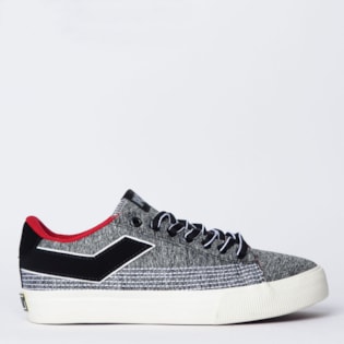 Tênis Pony Topstar Bi Ox Stripes Chumbo Preto PO2461113 Tênis Pony Topstar Bi Ox Stripes Chumbo Preto PO2461113