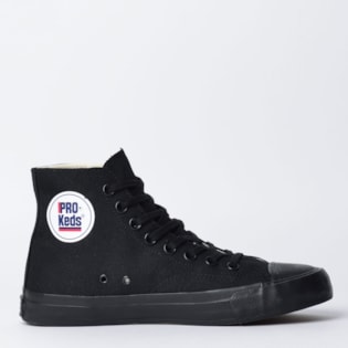 Tênis PRO-Keds Royal Hi Core Preto Preto PK101231 Tênis PRO-Keds Royal Hi Core Preto Preto PK101231