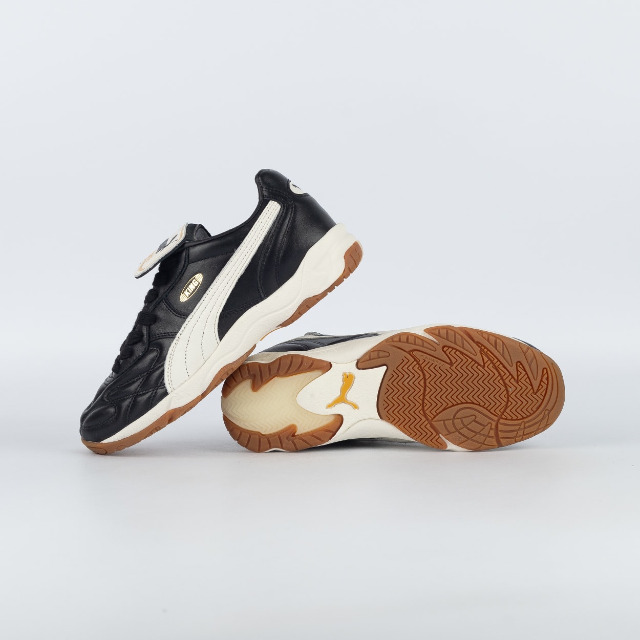 Tênis Puma King Indoor Black Warm White 401683-01