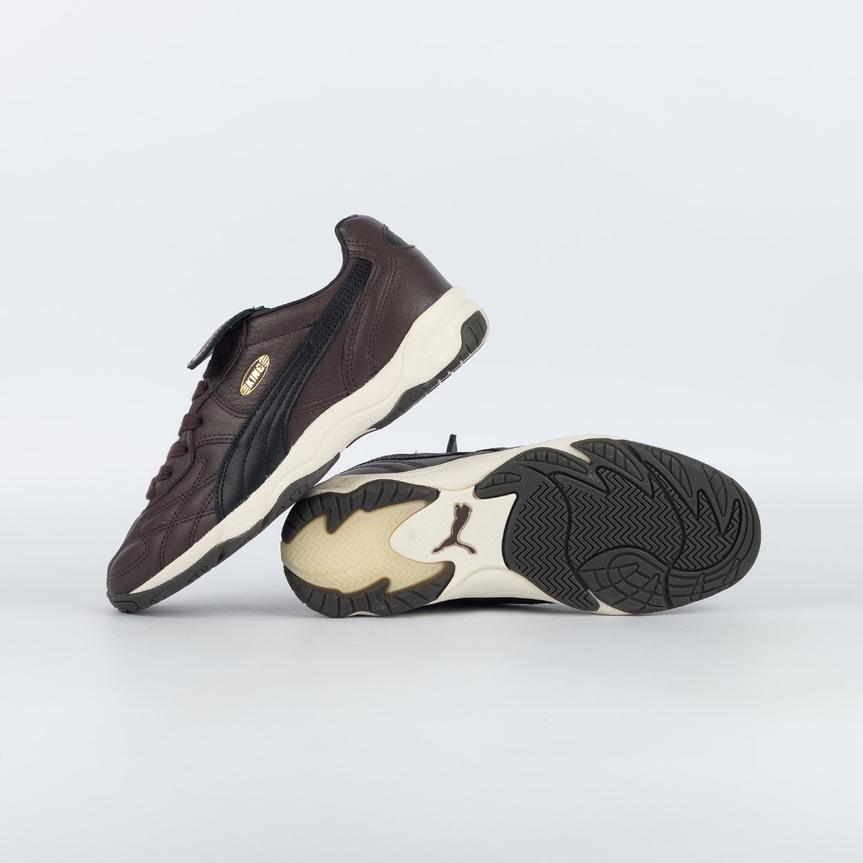 Tênis Puma King Indoor Chocolate Brown Black 401683-17