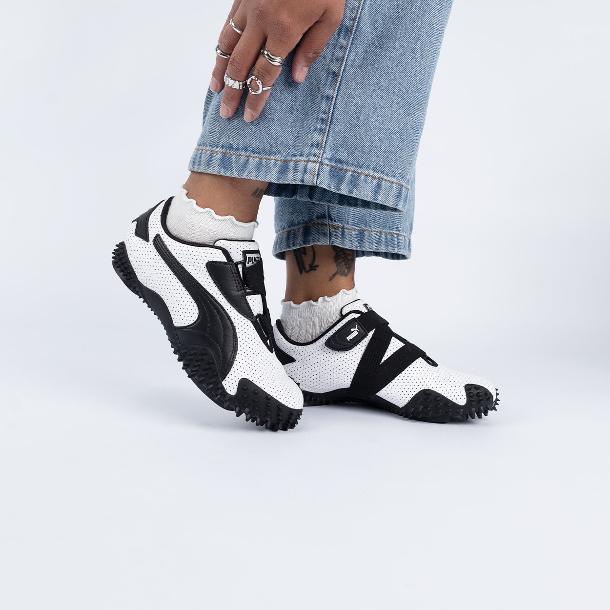 Tênis Puma Mostro Perf White Black 397331-01