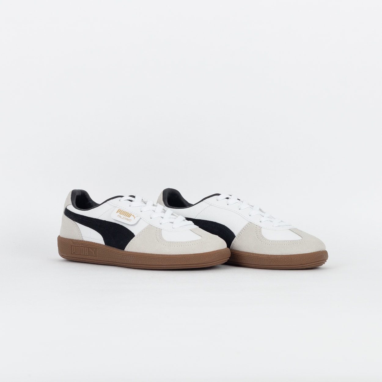 Tênis Puma Palermo LTH White Vapor Gray Gum 396464-01