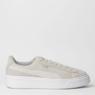 Tênis Puma Platform Galaxy WN S Cinza Prata 36917202 Tênis Puma Platform Galaxy WN S Cinza Prata 36917202