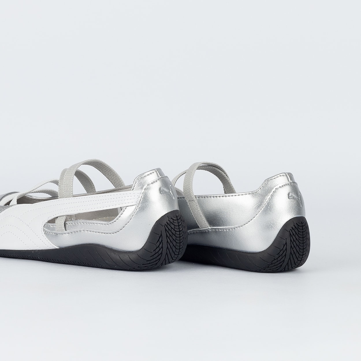 Tênis Puma Speedcat Ballet Metallic Silver White