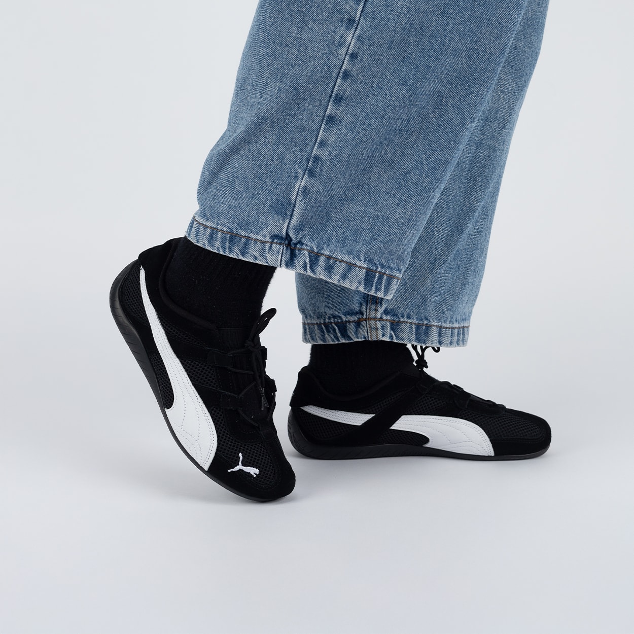 Tênis Puma Speedcat Go Black White 403589-01