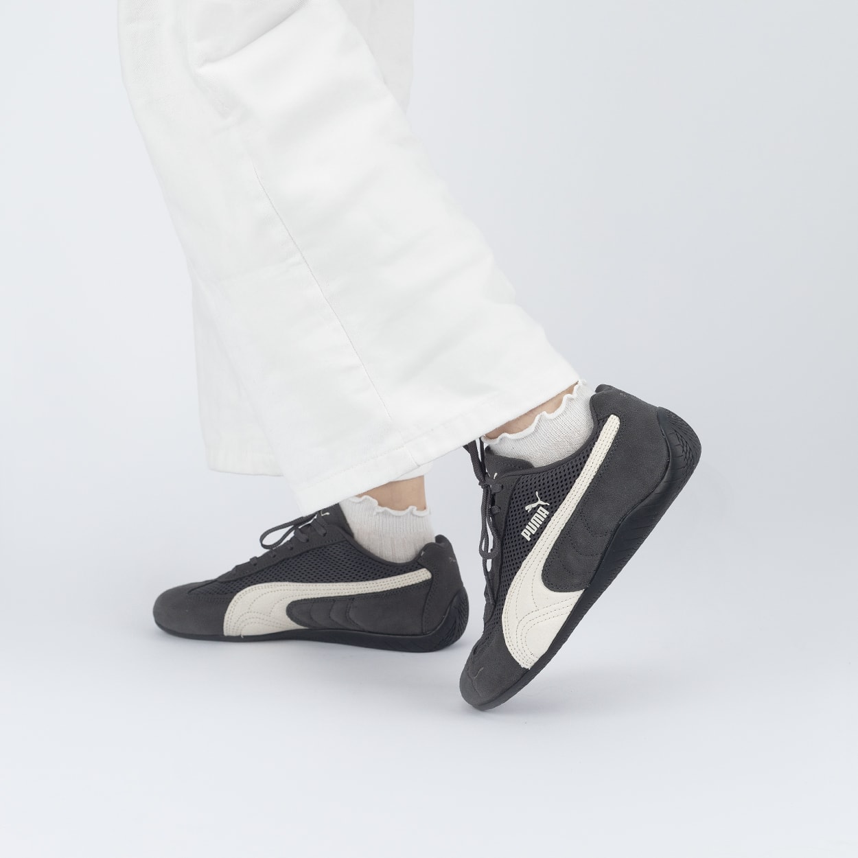 Tênis Puma Speedcat Mesh Dusky Gray Warm White 404370-01