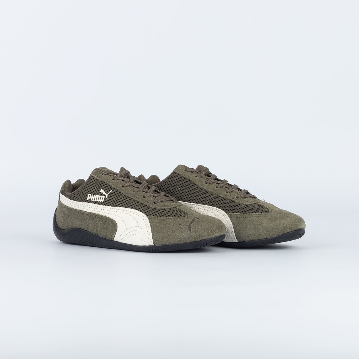 Tênis Puma Speedcat Mesh Loden Green Warm White 404370-02